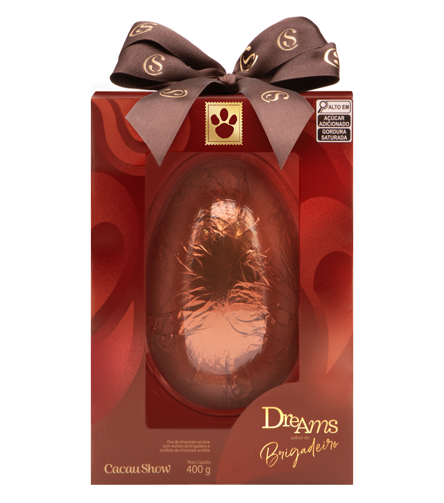 Ovo de Páscoa Dreams Brigadeiro 400g