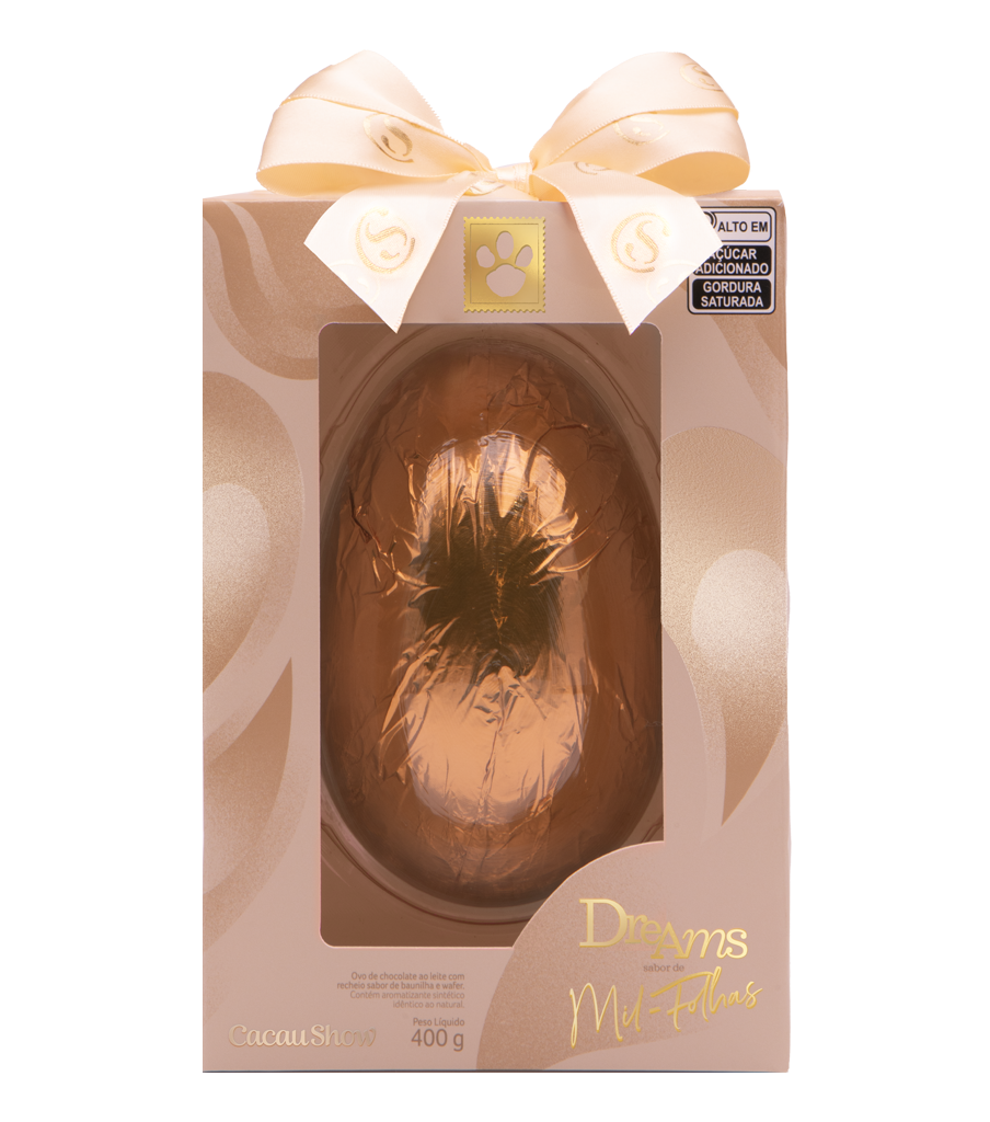 Ovo de Páscoa Dreams Mil-Folhas 400g