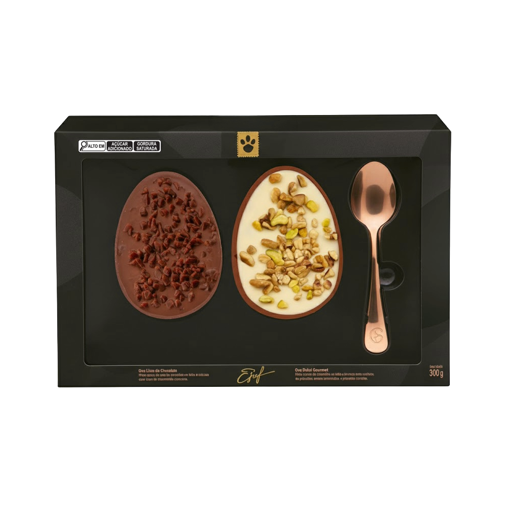 Ovo de Páscoa de Colher Duo Do Chef 300g