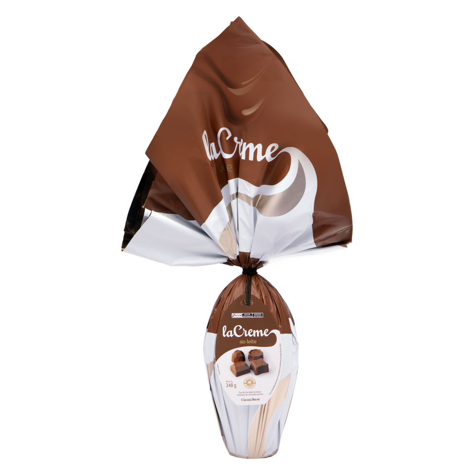 Ovo de Páscoa laCreme ao Leite 348g