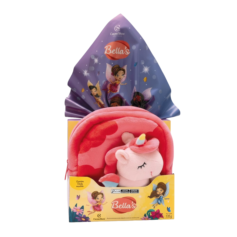 Ovo de Páscoa Pelúcia Bella's 170g