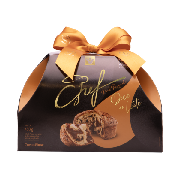 Bolo de Páscoa do Chef Doce de Leite 450g