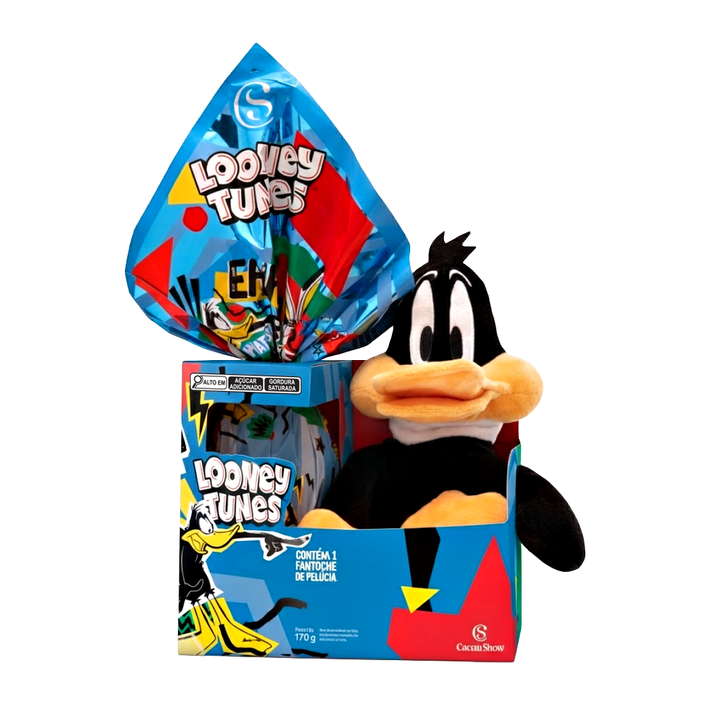 Ovo de Páscoa ao Leite Fantoche Patolino Looney Tunes 170g