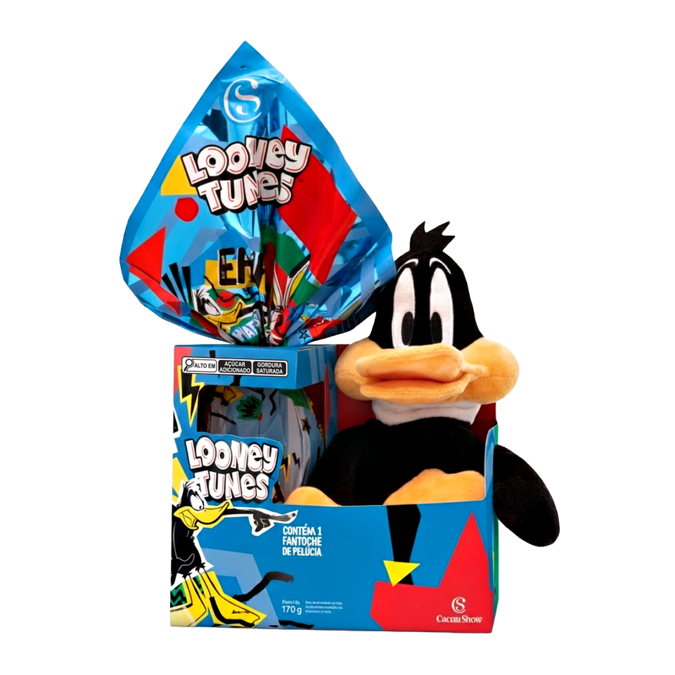 Ovo de Páscoa ao Leite Fantoche Patolino Looney Tunes 170g