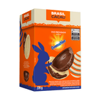 Ovo de Páscoa Recheado Meio a Meio Ovomaltine 370g