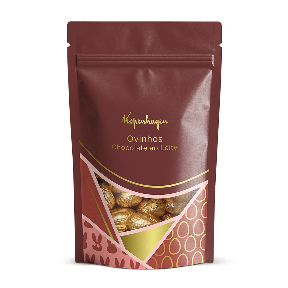 Pouch Ovinhos de Páscoa ao Leite 180G