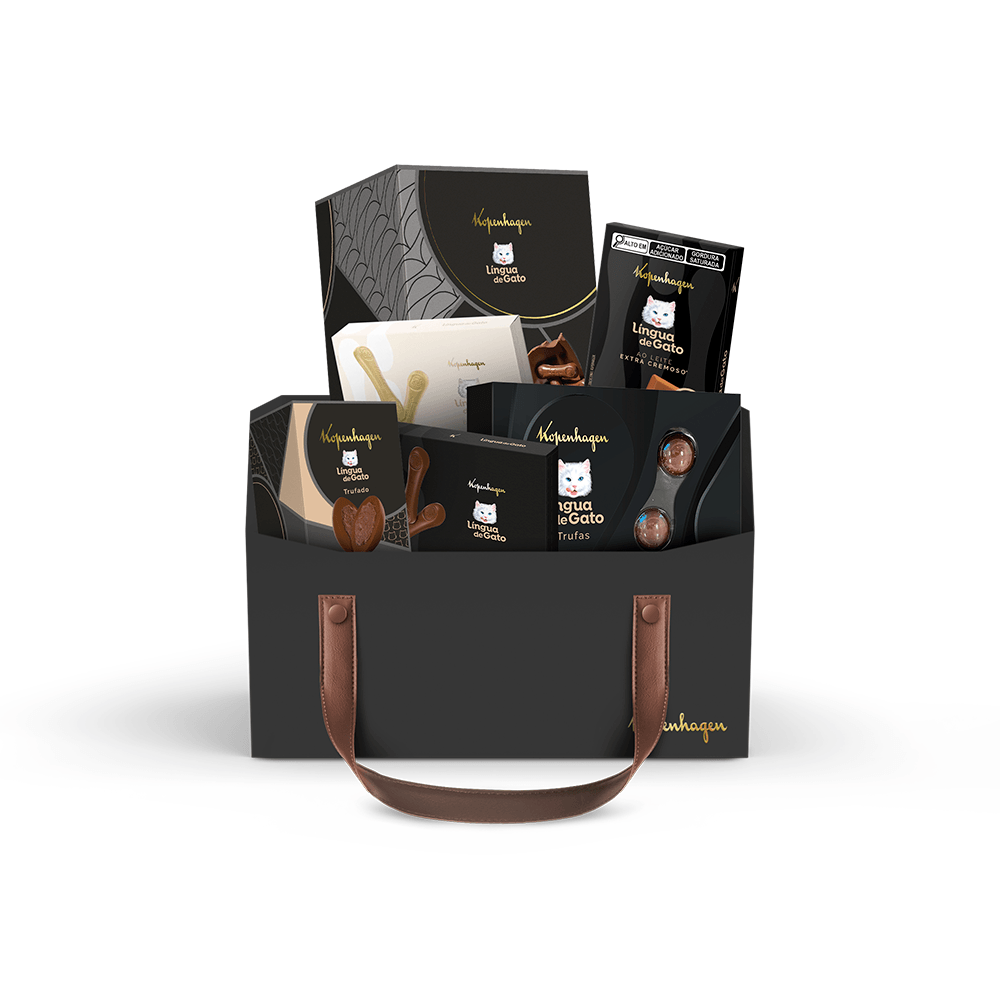 Cesta Special Língua de Gato Páscoa 822G