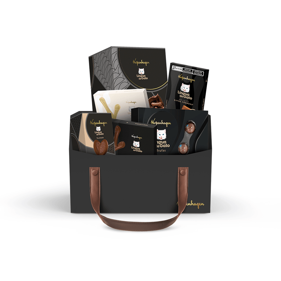 Cesta Special Língua de Gato Páscoa 822G