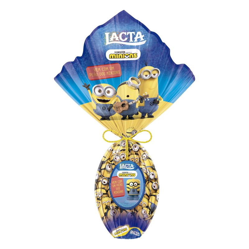 Ovo de Páscoa Lacta Minions 166g