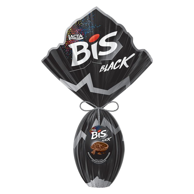 Ovo de Páscoa Lacta Bis Black 240g