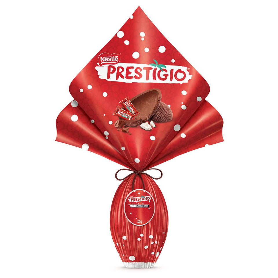 Ovo de Páscoa Nestlé ao Leite Prestígio 225g