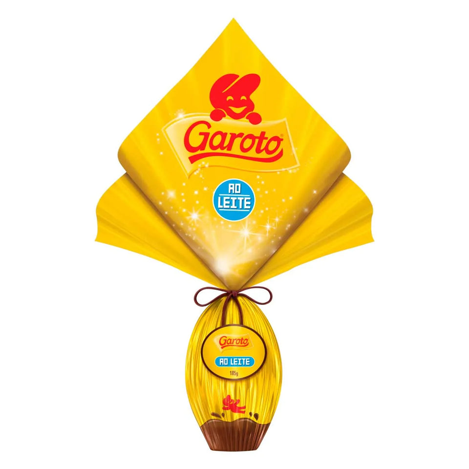 Ovo de Páscoa Garoto Chocolate ao Leite 185g