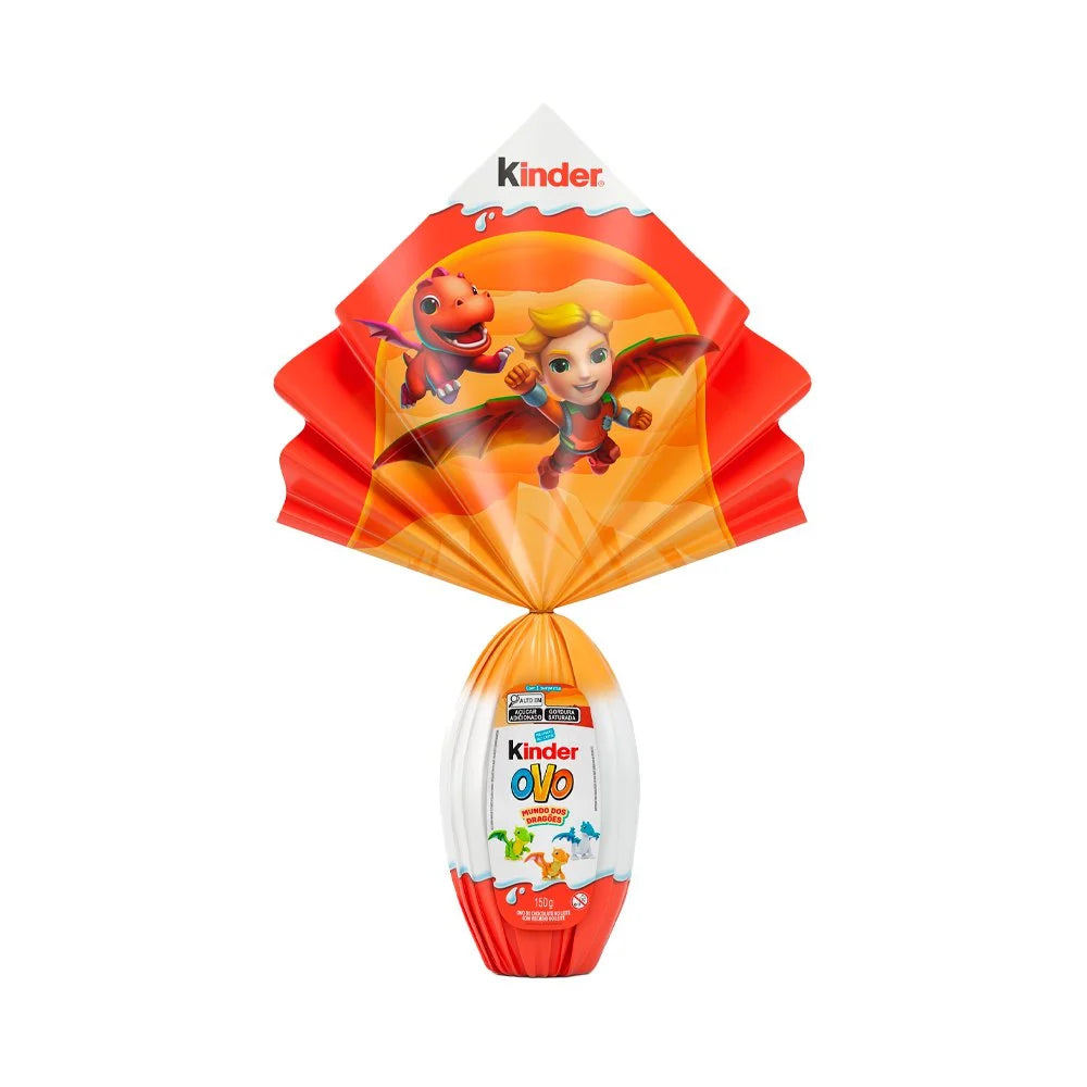 Ovo de Páscoa Kinder Mundo dos Dragões 150g