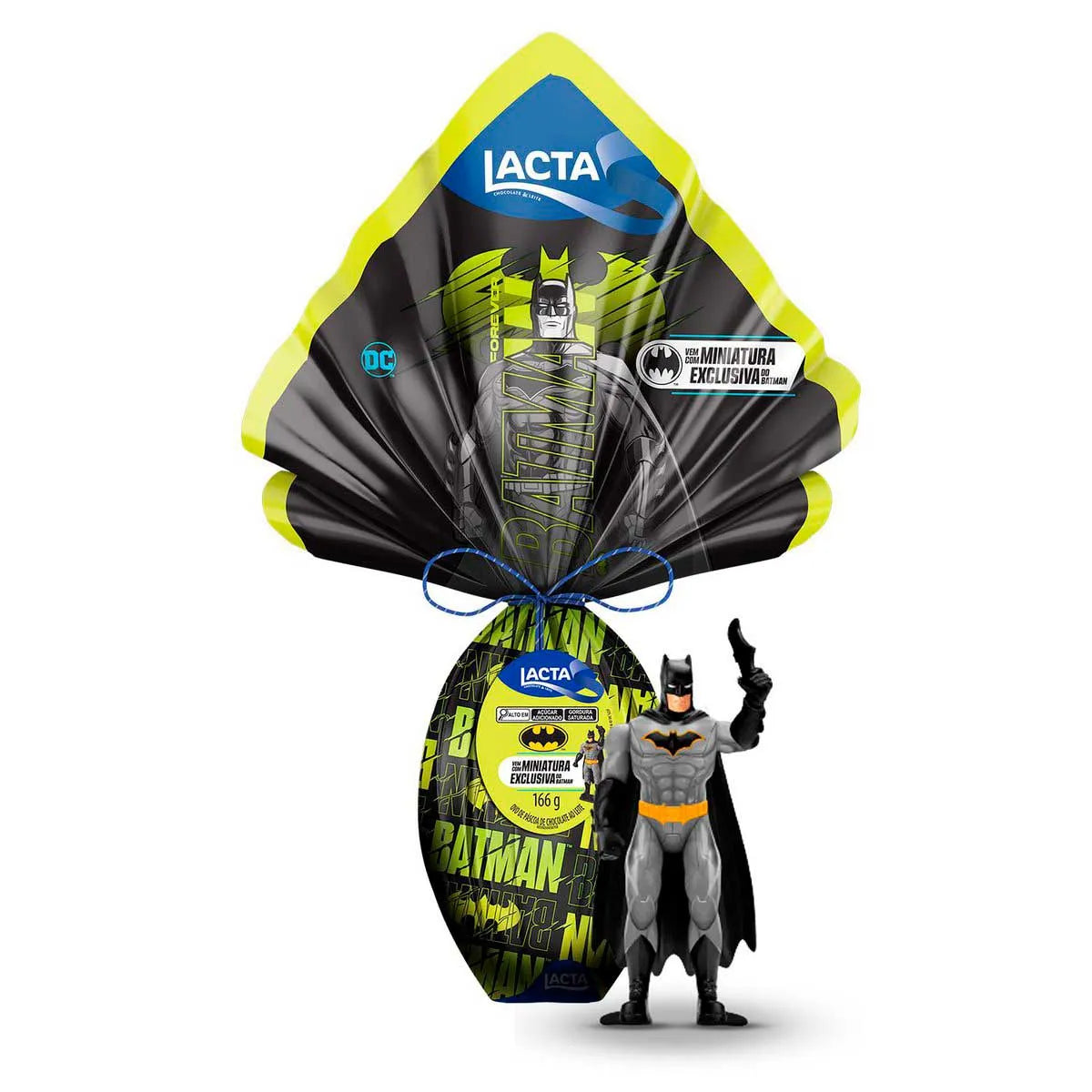 Ovo de Páscoa Lacta Batman 166g