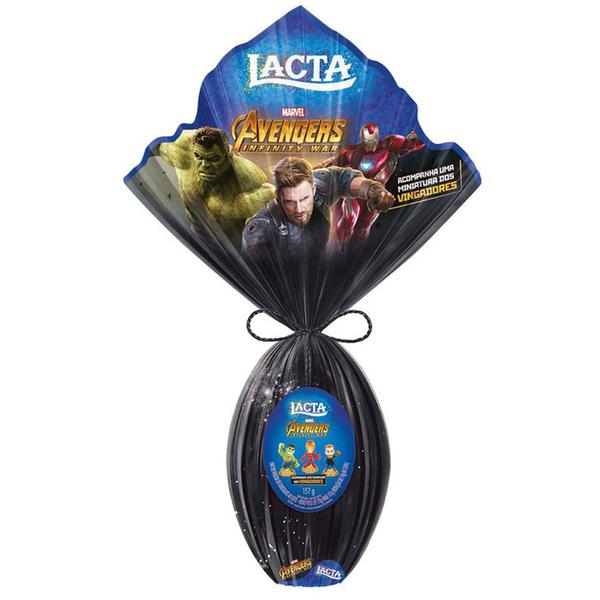 Ovo de Páscoa Lacta Hérois 157g