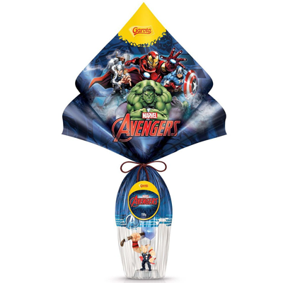 Ovo de Páscoa Garoto Vingadores 150g