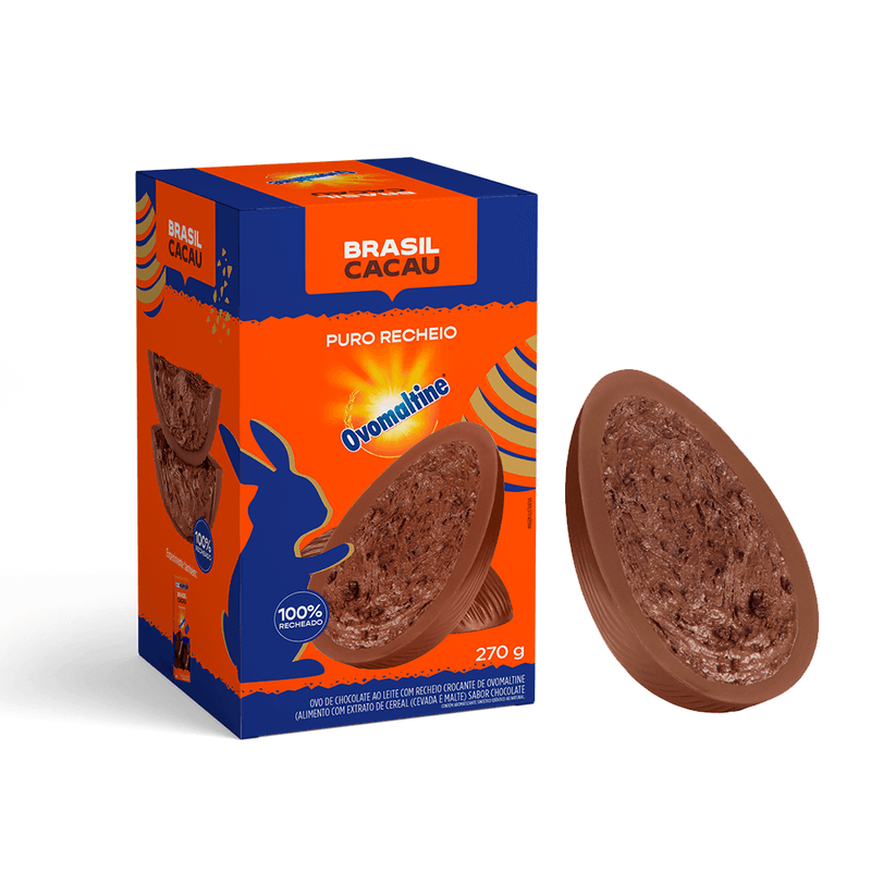 Ovo de Páscoa Puro Recheio Ovomaltine® 270g
