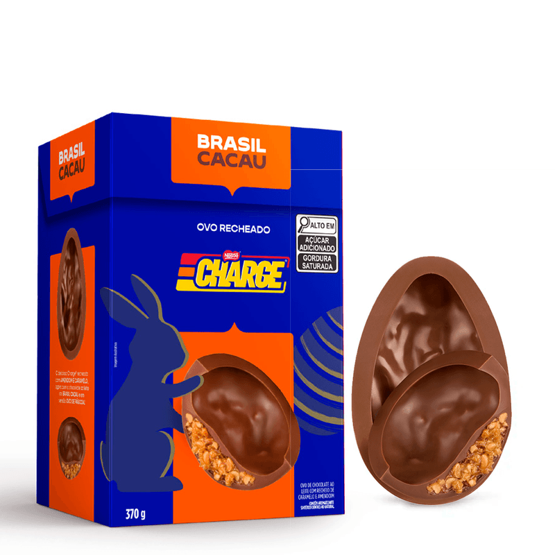 Ovo de Páscoa Recheado Charge® Nestlé® 370g